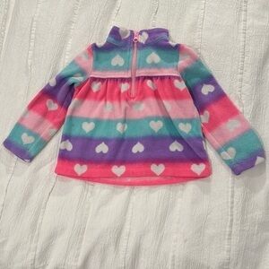 The Children's Place - Tie Dyed 1/4 zip pullover fleece  jacket. Size 2T